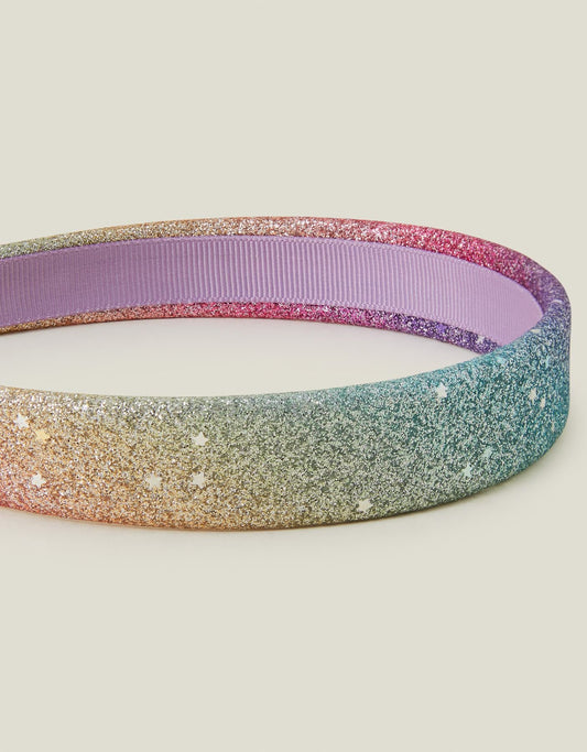 Girls Glitter Ombre Headband