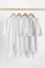 White 4 Pack Baby Delicate Animal Printed 100% Cotton Sleepsuits | Sleepsuits | next, <p>White 4 Pack Baby Delicate Animal Printed 100% Cotton Sleepsuits</p>. We delivery across Pakistan