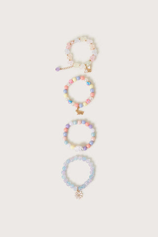 4PK PEARLY BEADED BLET