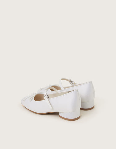 SQUARE TOE MIDI HEEL