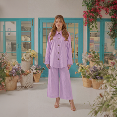 Dusty Peach - Purple