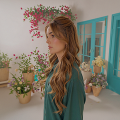 Dusty Peach - Green
