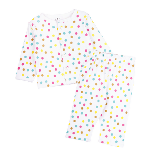 Little Ladybug polka dots two-piece set | Suits & Sets | The nest clothing