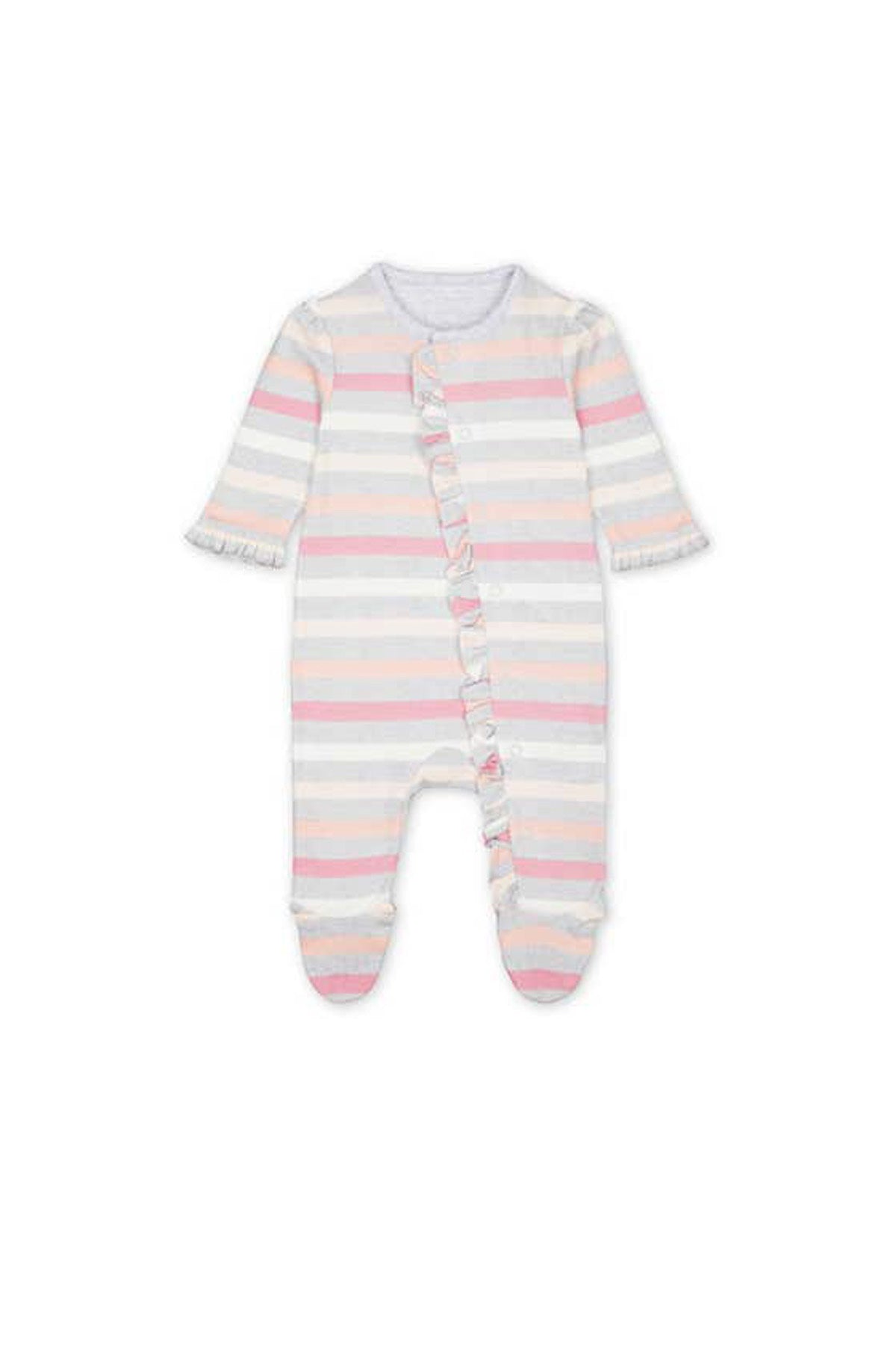 Sleep Suit-Newborn-Grey Mothercare UK