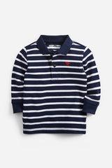 Long Sleeve Plain Polo Shirt