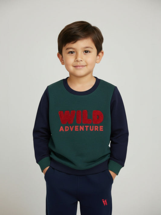 Green Wild Adventure Sweatshirt