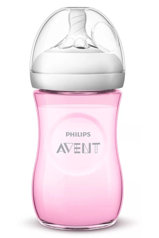 Philips Avent - Natural Ii 260Ml Color & Deco Pk1 (Girl)