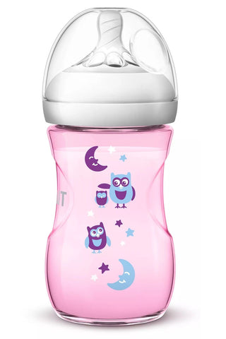 Philips Avent - Natural Ii 260Ml Color & Deco Pk1 (Girl)