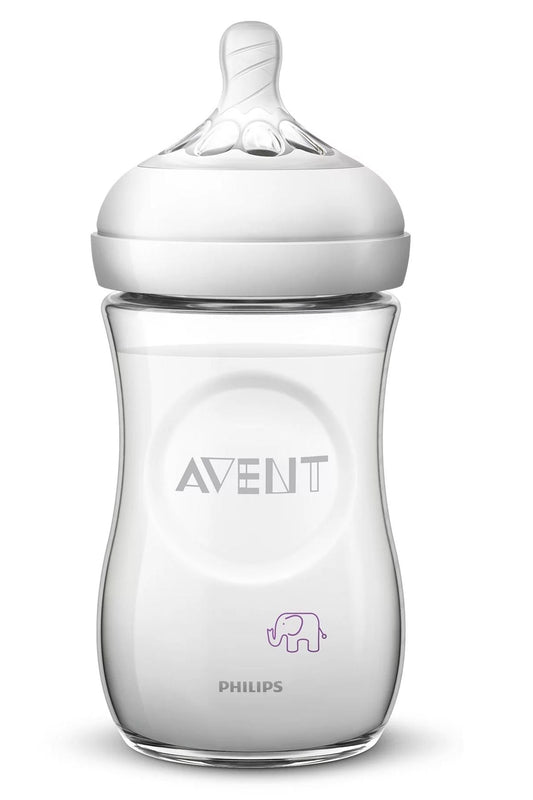 Philips Avent - Natural Ii Deco Bottle 260 Ml Pk1(Girl)