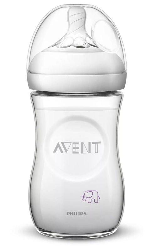 Philips Avent - Natural Ii Deco Bottle 260 Ml Pk1(Girl)