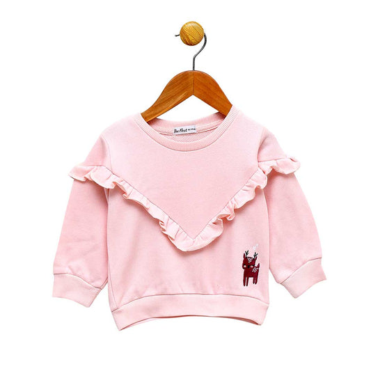 Enchanted Garden Pink Sweatshirt