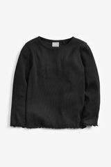 core ls rib black - core ls rib black - Cotton Candy™ Pakistan
