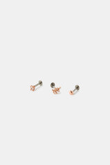 Crystal Flat-Back Stud Set