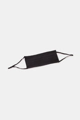 Pleated Face Covering In Pure Cotton