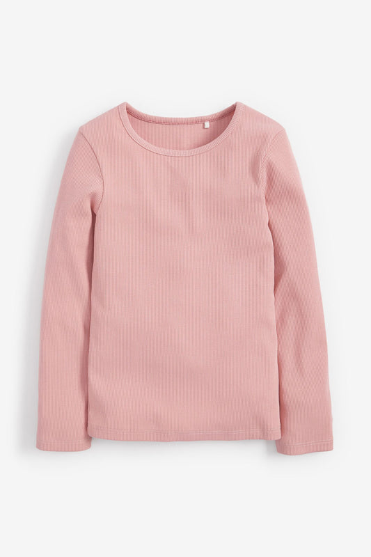 Long Sleeve Ribbed Top