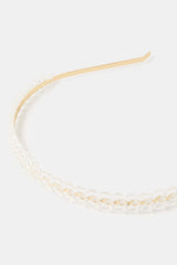 Clear Resin Chain Headband