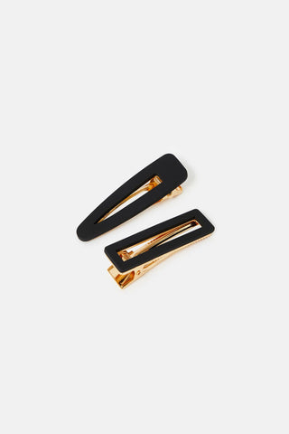 Matte Hair Grip Twin Set