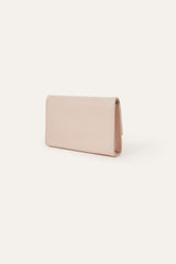 Patent Clutch Bag Nude