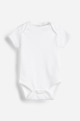 Baby 5 Pack Essential Short Sleeve Bodysuits