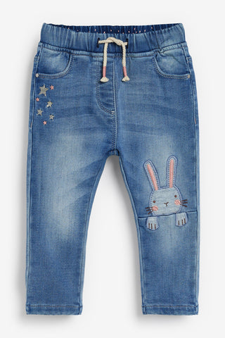 Bunny Pull-On Jeans