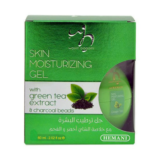 WB - SKIN MOISTURIZING GEL WITH GREEN TEA EXTRACT & CHARCOAL BEADS