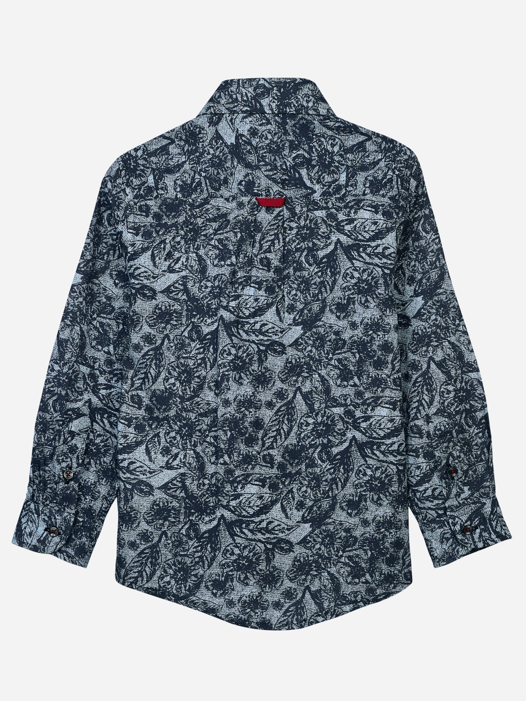 Anchor Grey Floral Printed Casual Shirt Brumano Pakistan