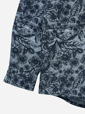 Anchor Grey Floral Printed Casual Shirt Brumano Pakistan