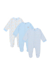 3-Pcs-Footed Sleeper Boys