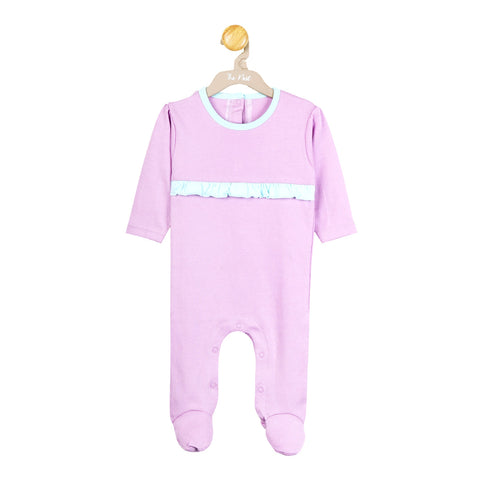 Cotton candy footed onsie
