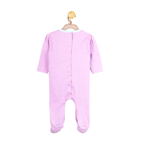 Cotton candy footed onsie
