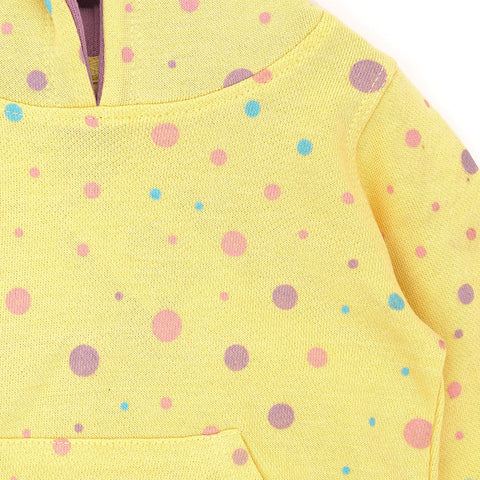 Sunshine Splash Paint Dot Hoodie