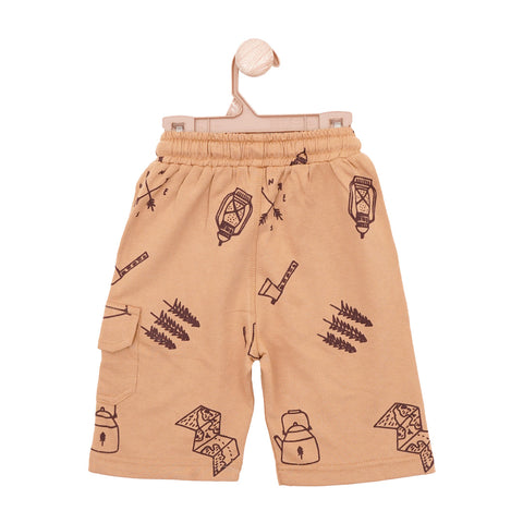 Lantern Stories Brown Shorts