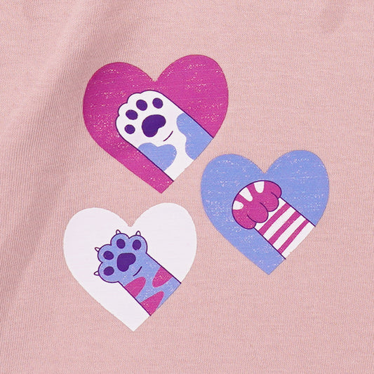 Hearts And Paws Top