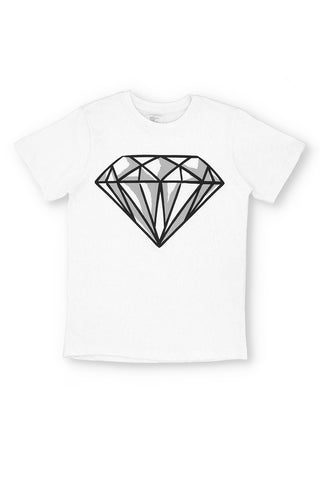 S/S Crew With Diamond Print