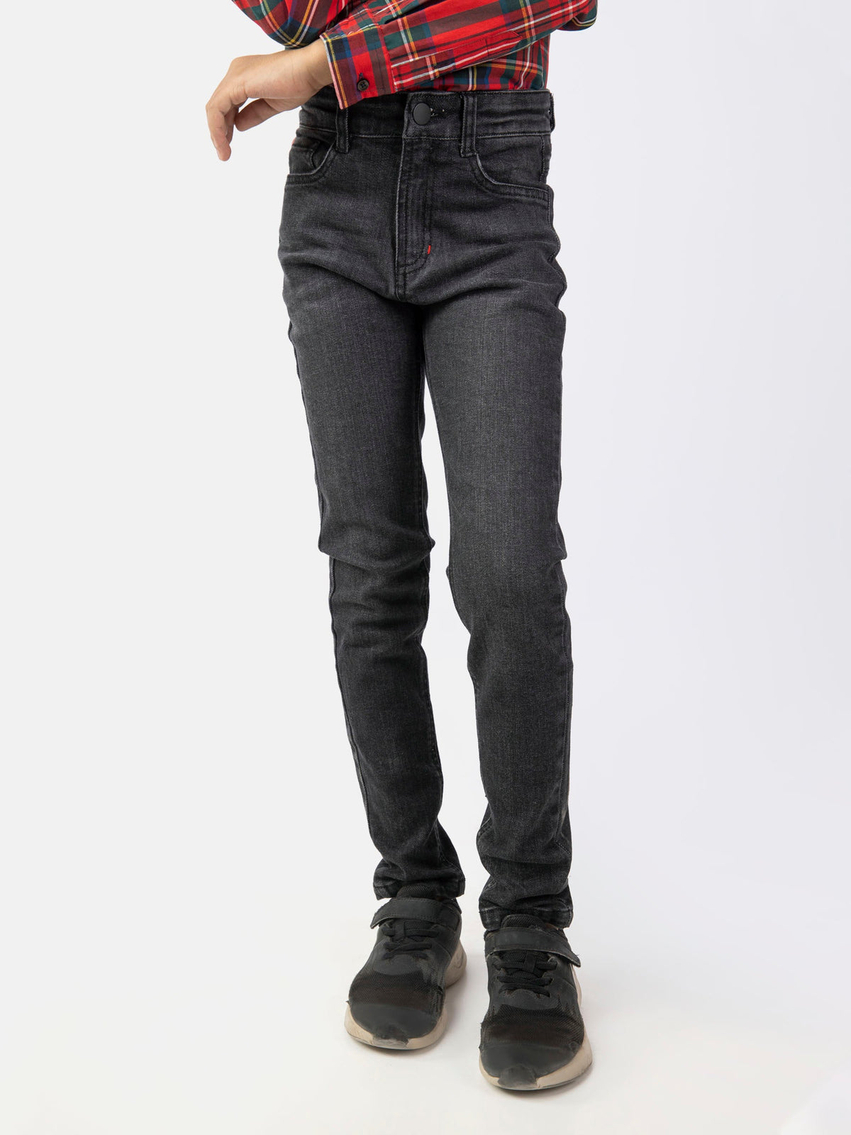 Dark Grey Slimfit Casual Jeans