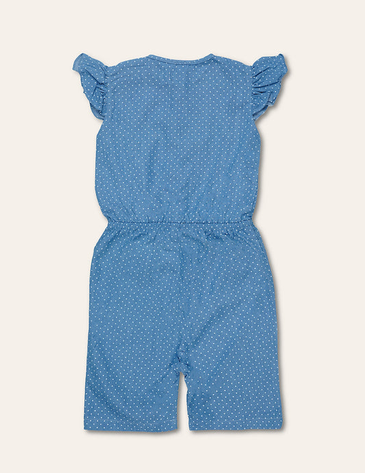 Girls Polka Dot Playsuit