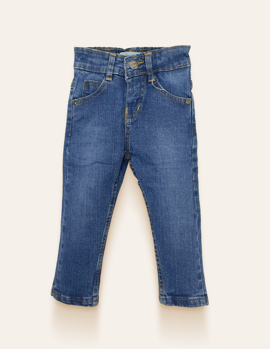 Medium Wash Slim Fit Denim Jeans