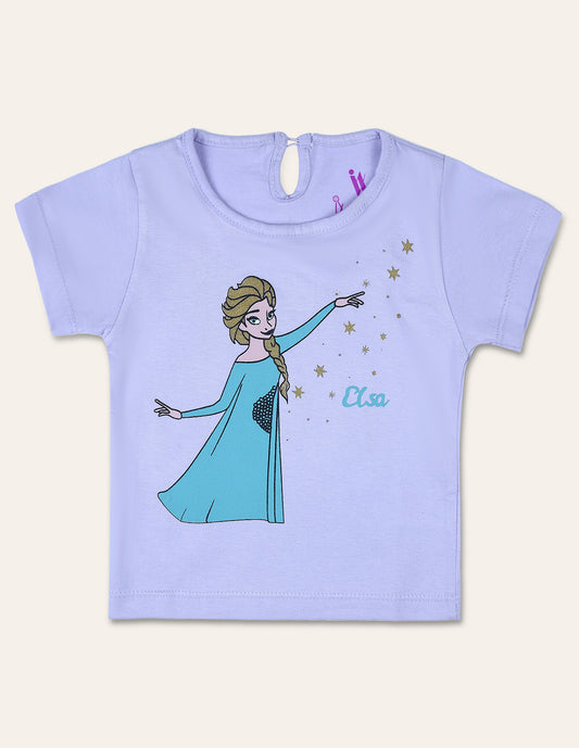 Girls Elsa Character T-Shirt