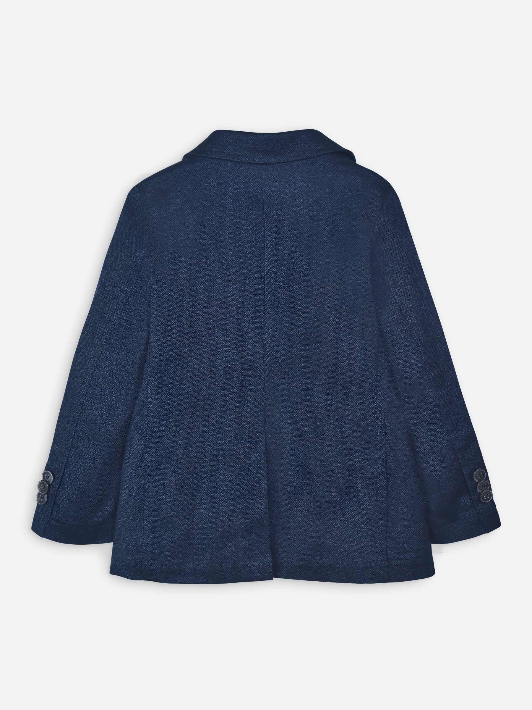 Navy Blue Structured Kids Blazer Brumano Pakistan