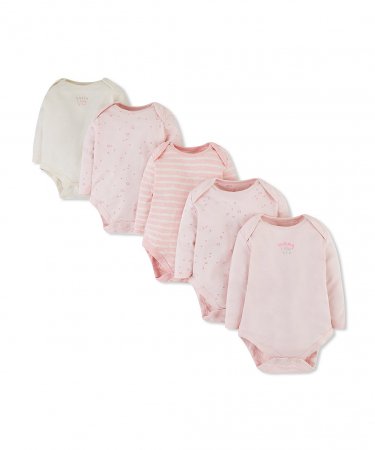 Bodysuits-Baby Essentials-Pink
