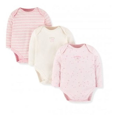 Bodysuits-Baby Essentials-Pink