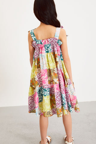 Tie Shoulder Dress