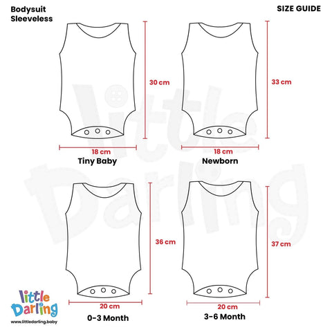 Baby Bodysuits Pk Of 3 Sleeveless Truck  & Car | Little Darling
