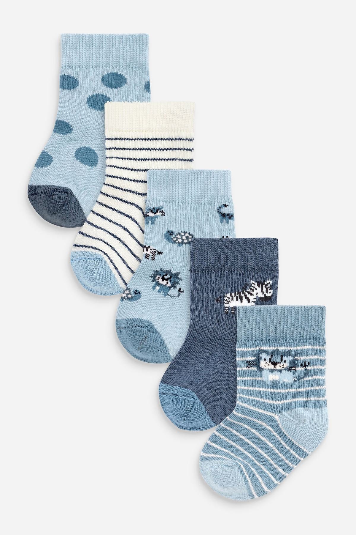5 Pack Baby Socks