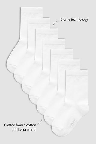 7 Pack Cotton Rich Socks