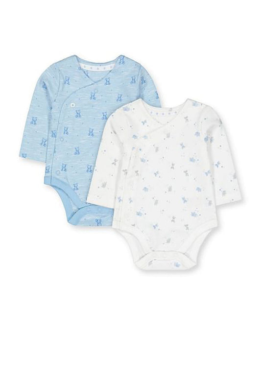 Tops-Newborn Day Wear-Blue