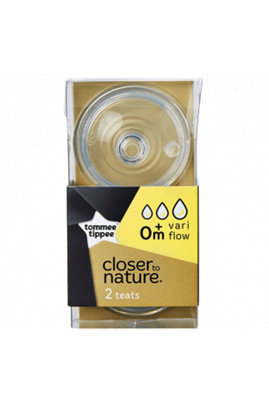 Tt - Ctn Vari Flow X Silicone Wide Neck Pk 2 Teats