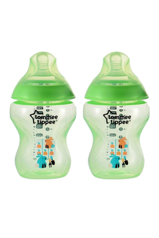 Tt - Green 2Pk Close To Nature Tinted Bottle 260Ml/9Oz