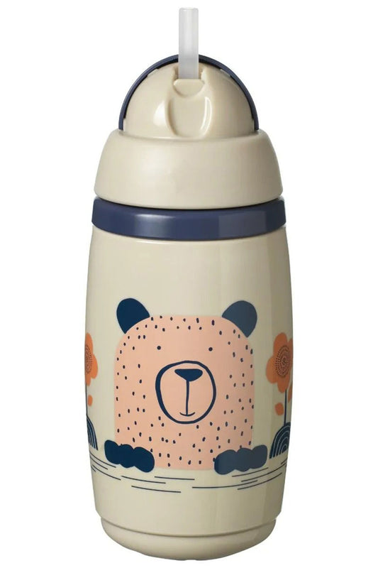 Tt - 1X Ins Straw 266Ml Al Il Grey
