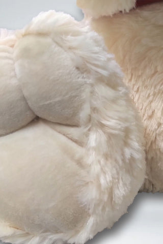 Ziqi - Cream Bear Medium (Hugs & Kisses) - 2 Feet Tall